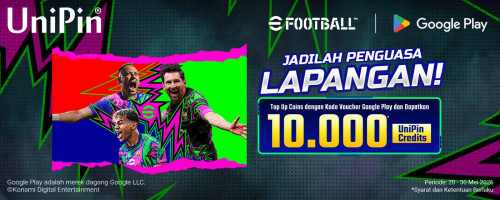 Jadi Penguasa Lapangan dengan eFootball, Top Up di UniPin & Dapatkan Bonus Menarik!